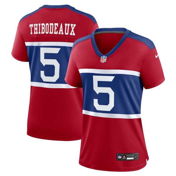 Women's New York Giants #5 Kayvon Thibodeaux Century Red Alternate Vapor Limited Football Stitched Jersey Dzhi,We sell and wholesale Women's New York Giants #5 Kayvon Thibodeaux Century Red Alternate Vapor Limited Football Stitched Jersey Dzhi on line form chian!